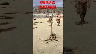 Spin trap vs brute cannibal in Sons of the Forest💀