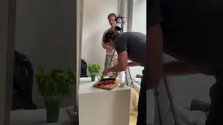 Bakom kulisser 😁 Vi fotar mat inför höstens release ❤️