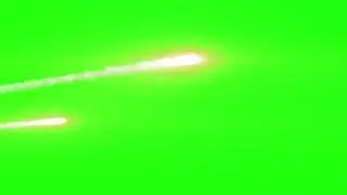 Green Screen - 13 Meteors