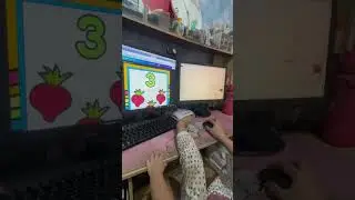 Hyuna @ 1 year and 10 months reading alphabets, numbers, colors and shapes ❤️