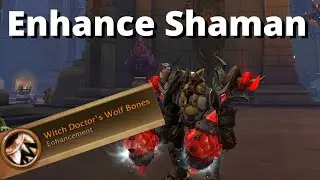 Fun Enhance Shaman Build - Witch Doctor's Wolf Bones - Patch 9.0.5 | Shadowlands | WoW