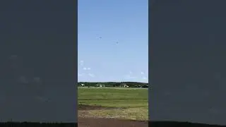 RCAF helicopters visited Westlock Airport