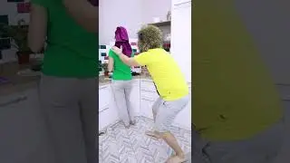 OMG Prank with monkey mask 🐵 