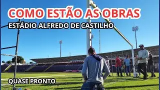 COMO ESTÁ A REFORMA DO ALFREDO DE CASTILHO, ESTÁDIO DO NOROESTE DE BAURU PARA O PAULISTÃO 2025