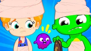 Groovy el Marciano & Phoebe dibujos educativos | Aprende sobre higiene personal & canción del baño