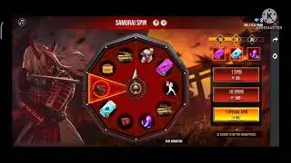 free fire samurai bundle spin 😡 | #sailentpaingamingffyt #shorts #freefire