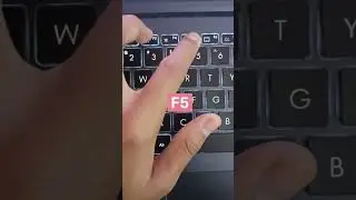 computer refresh shortcut key 