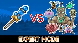 Terraria 1.4.2.3 - Stardust Cell Staff vs ALL Bosses (Expert Mode)