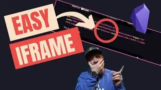 Easy iFrames in Obsidian