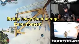 Bobby Plays rage quit from chair