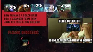 How to make a coach rage quit and jump from 10th floor building