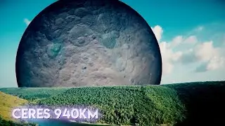 The largest asteroids, satellites and planetoids have approached the Earth's atmosphere.