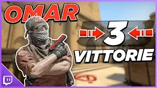 OMAR MI FA VINCERE 3 PARTITE DI FILA! - CS:GO ITA