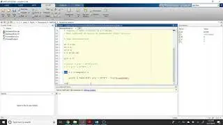 Numerical Analysis MATLAB Example - Backward Euler Method