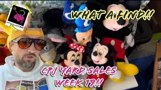What a FIND!!! CPJ Yard Sales Week 19 #yardsalefinds #yardsale #retrovibes  #collector #coolfinds