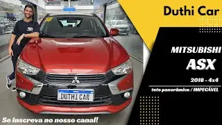 Mitsubishi ASX 2018 - Top de linha - Teto e xenon - Duthi Car