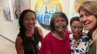 Art exhibition Filipino American Exhibition “Unwrapping Lumpia” #arts #sculpture #paintings