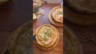 Pesto Chicken Pot Pie | Ultimate comfort meal !! #shorts