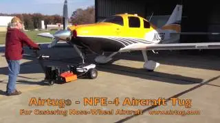 Airtug NFE-4 Aircraft Tug - Cessna TTX - Castering Nose-wheel Aircraft
