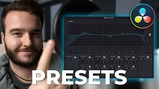 10x SCHNELLER AUDIO BEARBEITEN | EQ & DYNAMICS Preset speichern | DaVinci Resolve Tutorial