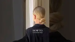HOW TO: TWISTED LOW BUN