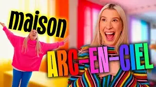 JE TRANSFORME MA MAISON EN ARC-EN-CIEL GÉANT!