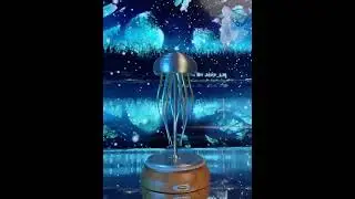 Фантастическая "живая" медуза,