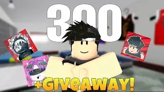 300 SUBSCRIBERS CELEBRATION! + Roblox Profile Giveaway!