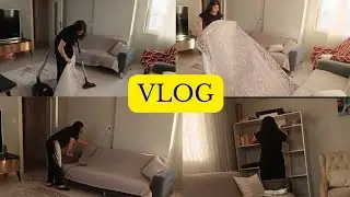 Çarşamba Günü Temizliği / Salon Temizliği Vlog / Günlük Vlogs 