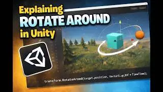 RotateAround in Unity: How to Rotate around one Object Dynamically