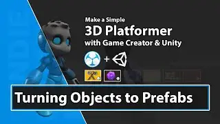 Unity Game Creator Tutorial - Turning Objects to Prefabs - 39
