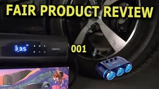 [Product review] 12V charger adapter and Air Compressor Tire inflator