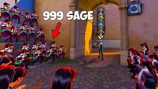 999 SAGE vs TOUS les RANKS de VALORANT !