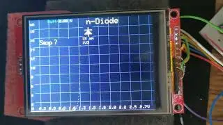 Kennlinienschreiber Esp32 Touch Dioden-Kennlinien Led Gelb und IR Diode