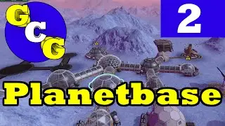 Planetbase: Ice Planet - Large Storage Rocks! Ep2