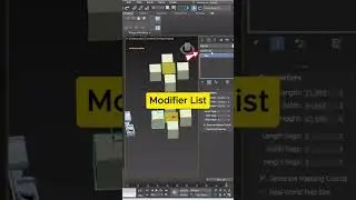 MODIFIER LIST IN 3DS MAX