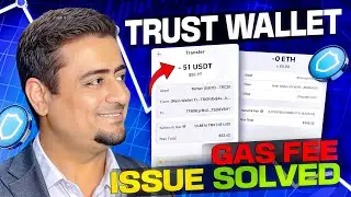 How To Fix Gas Fee Issue While Transferring  Crypto From Trust Wallet