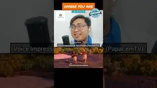 Voice impression for GRANDMA TALA of Moana | WHERE YOU ARE #Moana #voiceimpressions #Disney