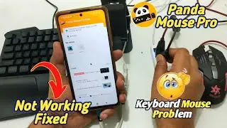 Panda Mouse Pro ⌨ Keyboard 🖱 Mouse not working🔥Problem Solved
