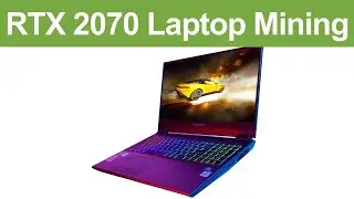 Laptop Mining - RTX 2070 Super Max-P - SPY video at MicroCenter