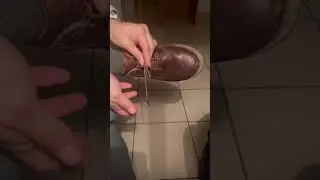 My brother showed me this knot #knot #shoes #dressshoes #suit