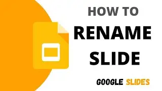 How to rename a slide in google slides | Malayalam