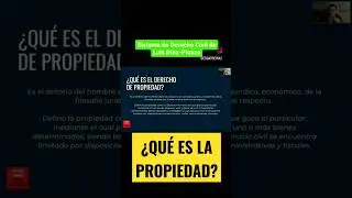 ¿QUÉ ES LA PROPIEDAD? 