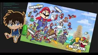 How to make Super Mario Bros in Unity Set up scene and cinemachine camera