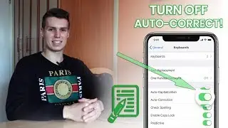 How to Turn Off AutoCorrect on iPhone in iOS 12!