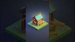 Blender 3.6 - Sawmill - Modelling Timelapse 