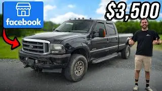 Buying The Cheapest 6.0 Powerstroke on Marketplace!