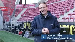 Premiere: Erstes Seilkamerasystem im Stadion von Mainz 05