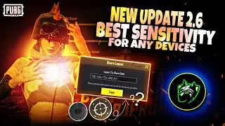 NEW BEST SENSITIVITY SETTINGS for NO RECOIL 2023 🔥UPDATE 2.5 | PUBG MOBILE/BGMI 😱