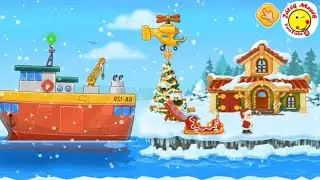 Mikulás ház építése- Constructing Santa's house - Játékmesék